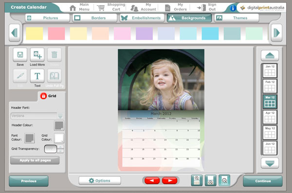 Photo Calendars Software